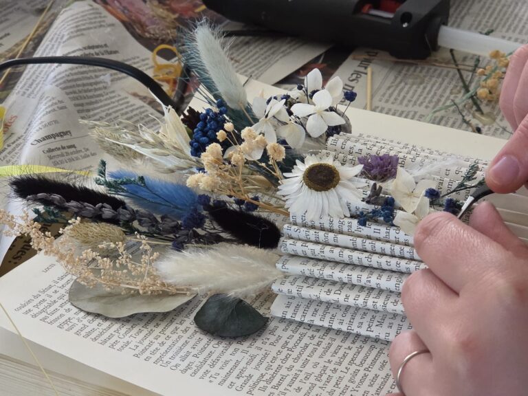 Cours d&rsquo;art floral entre copines
